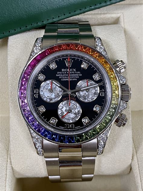 rolex daytona rainbow discontinued|Rolex daytona rainbow retail price.